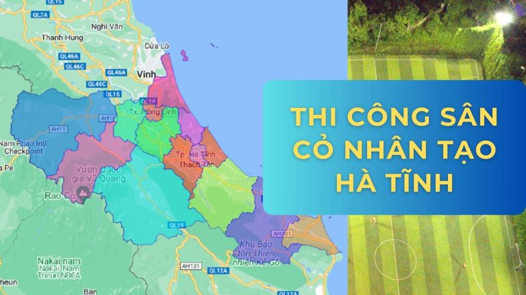 Thi Công Sân Cỏ Nhân Tạo Tại Hà Tĩnh