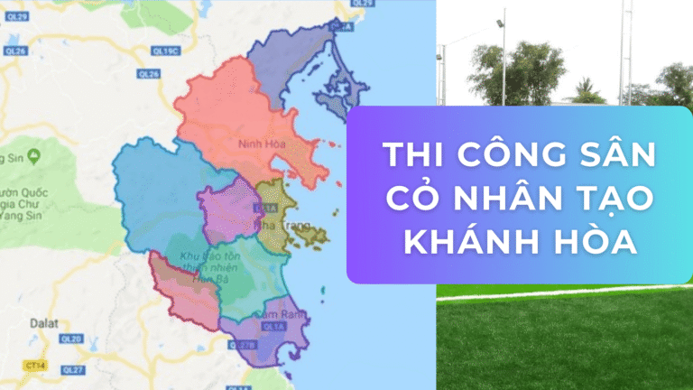 Thi Công Sân Cỏ Nhân Tạo Tại Khánh Hòa
